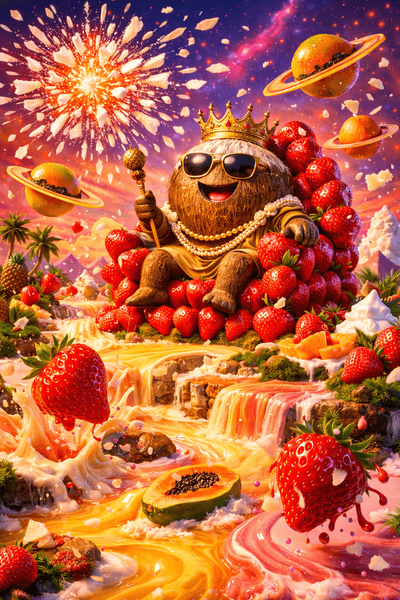 JUICY SMOOTHIE 🍓🥭🥥